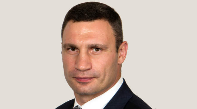Vitalij Klicsko kijevi főpolgármester