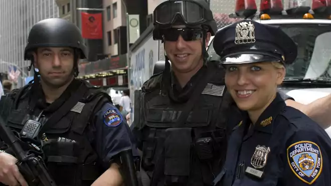 New-Yorki rendőrök