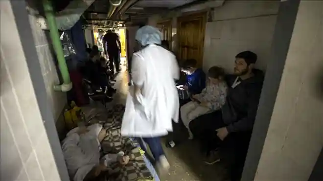 ukrajnai pincekórház