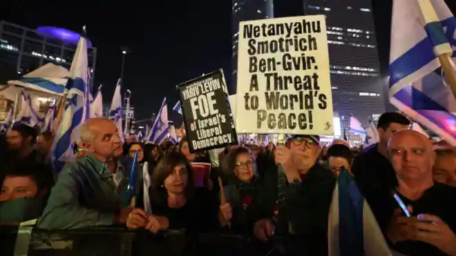 Izrael tüntetés