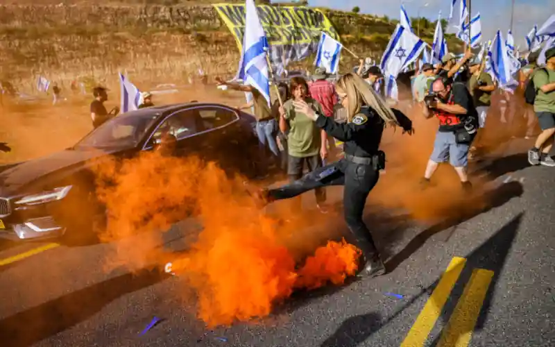 Izrael, tüntetés