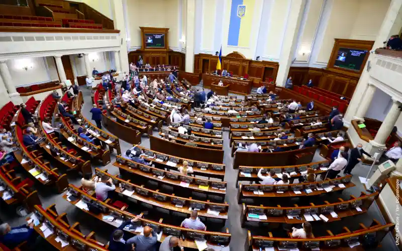 Az ukrán parlament