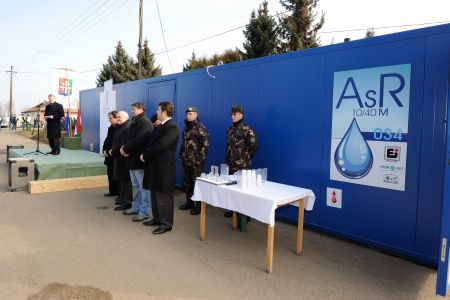 Több mint száz helyen telepítik a HM EI víztisztító konténerét