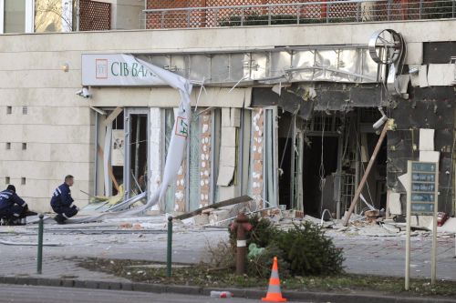Robbantásos bűncselekmény történt a Lehel utcai banknál