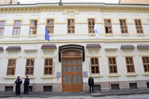 Az Európai Rendõrakadémia (CEPOL) székháza Budapesten, az Ó utcában 2014. november 6-án. A CEPOL a nagy-britanniai Bramshillbõl költözött a magyar fõvárosba.