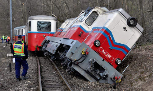 Kisiklott a Gyermekvasút egyik mozdonya