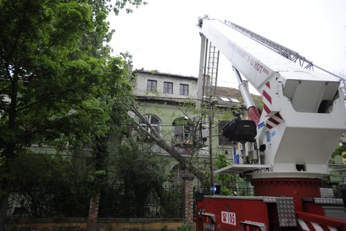 Viharos idő: 170 helyre vonultak a tűzoltók