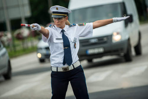 A nap képe: forgalomirányító verseny Gödöllőn