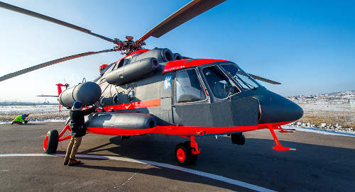 Kész a sarkvidéki orosz légierő első helikoptere