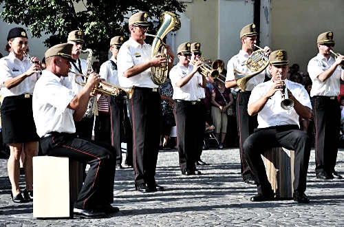 Katonazenekari fesztivált rendeztek Székesfehérváron