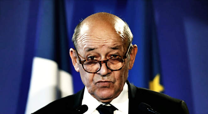 Jean-Yves Le Drian francia külügyminiszter