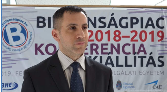 Biztonságpiac 2018-19 konferencia interjú: Szűcs Gábor, Bosch