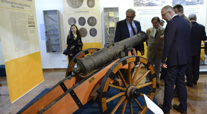 A hadtörténeti múzeumban állítják ki Gábor Áron ágyúját