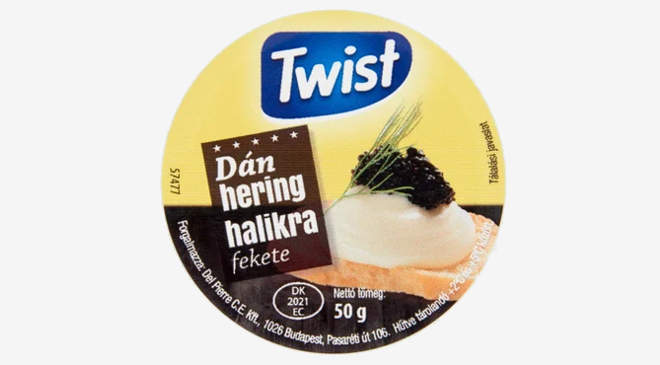 Ne együnk mostanában dán halikrát, legalábbis Twist márkájút semmiképp