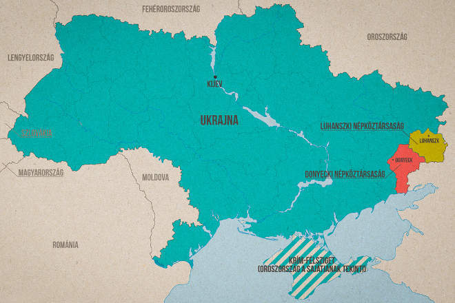 A luhanszki szakadárok az oroszt ismerték el egyedüli hivatalos nyelvként