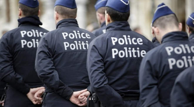 Belga rendőrök