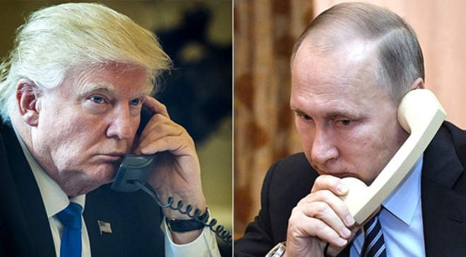 Trump és Putyin telefonon egyeztet