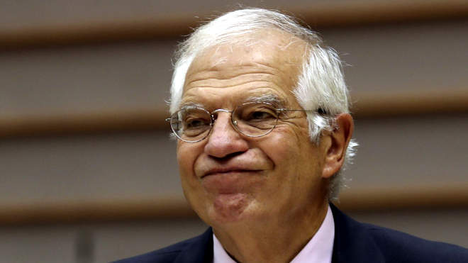 Josep Borrell, az Európai Unió külügyi és biztonságpolitikai főképviselője