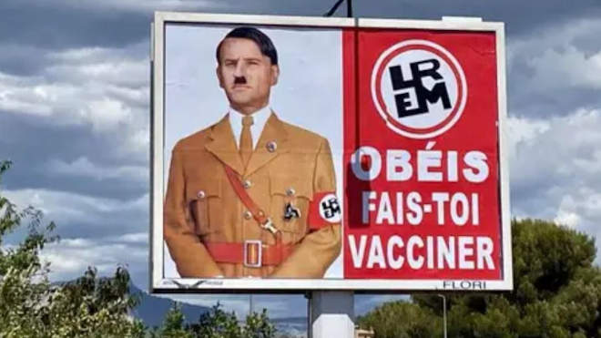 Macron - Hitler