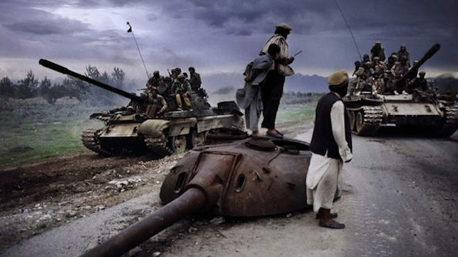 orosz tankroncs Afganisztán