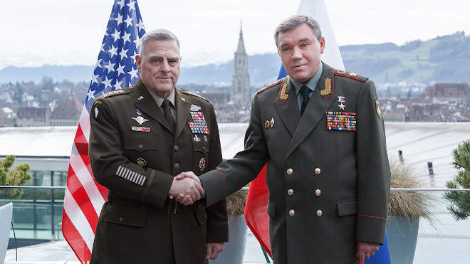 Valerij Geraszimov Mark Milley