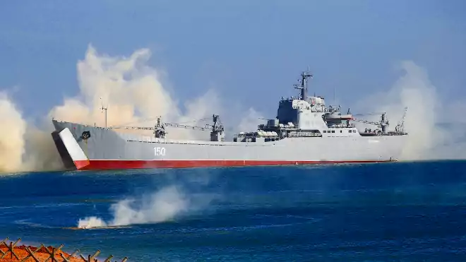 orosz flotta hadgyakorlat