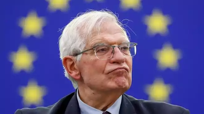 Josep Borrell, az Európai Unió kül- és biztonságpolitikai főképviselője. (Fotó: EPA/JULIEN WARNAND)
