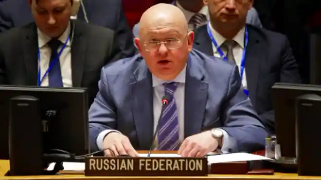 Vaszilij Nyebenzja orosz ENSZ-nagykövet
