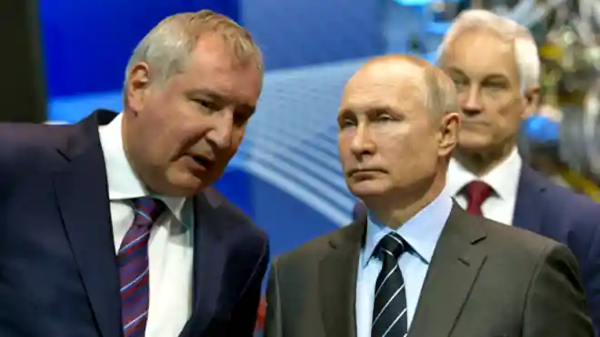 Rogozin és Putyin