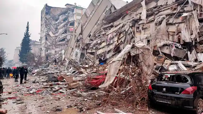 Török - Szír földrengés