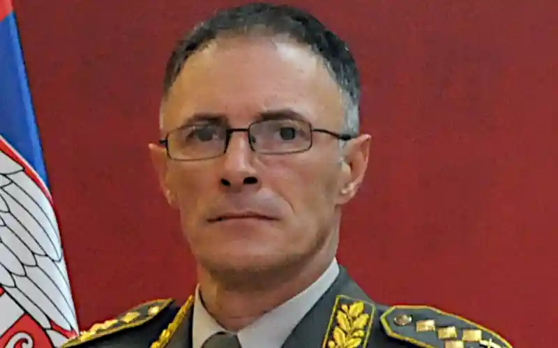 Milan Mojsilovic, szerb vezérkari főnök