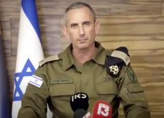 Daniel Hagari, az izraeli hadsereg szóvivője