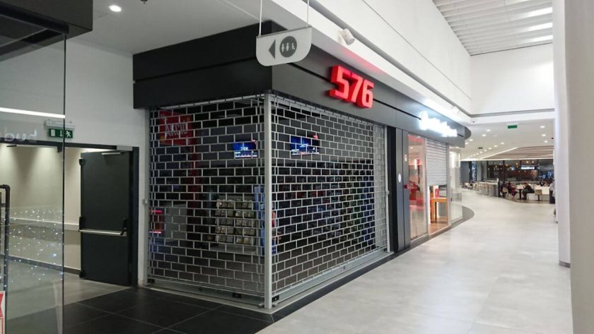 Osztott mezős redőnyrács - 576 KByte üzlet