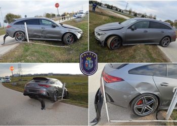 Diákbalhé luxusautóval: milliós kárt okozott egy kecskeméti gyárban